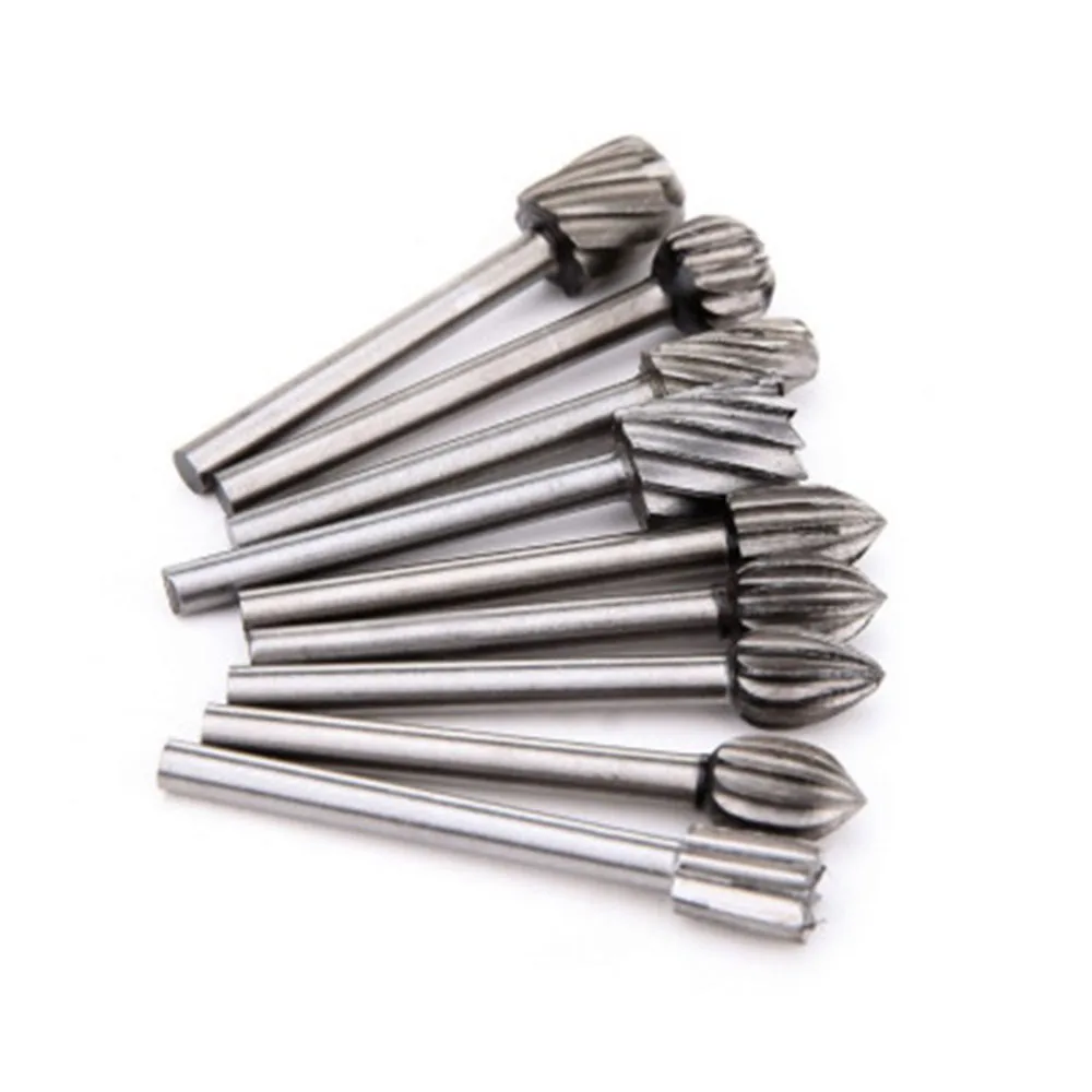 20 Stuks Houtsnijwerk Frees Set Duurzaam Hss Routing Router Bits Burr Voor Roterende Gravure Machine Tool