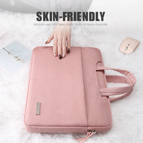 Imagen 2 del producto Funda impermeable para ordenador portátil, maletín de hombro para Macbook M1 M2 Air Pro 13 15, Huawei, 13,3, 15,6, 14 pulgadas