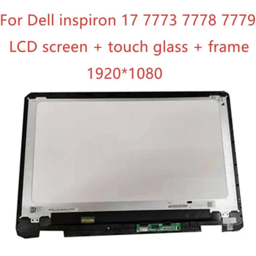 

17.3 inch lcd replace For Dell inspiron 17 7773 7778 7779 Laptop LCD Touch Screen Assembly With Frame+Control Board 1920X1080