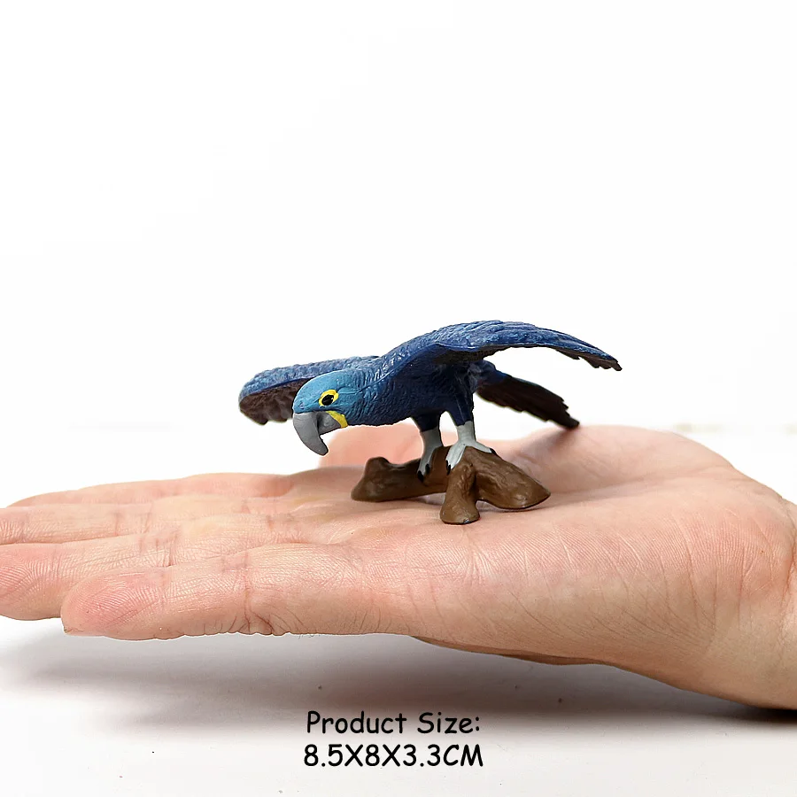 Wilde Vogels Dieren Kalkoen Ara Uil Eagles Struisvogel Pelikaan Beeldjes Speelgoed Dier Action Figure Leren Onderwijs Vogels Geschenken