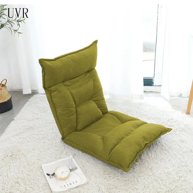 

UVR Living Room Lazy Sofa Foldable Single Sofa Bed Floor Tatami Balcony Window Chaise Lounge Bedroom Reading Chair Office Chair