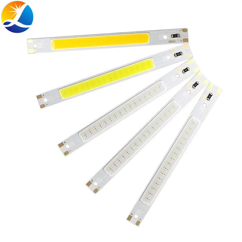 Dropshipping 5V LED COB Bar Light 80mm Strip White Blue Red Green Color USB Powered DC5V Lamp for Toy Decoration Lighting 8cm