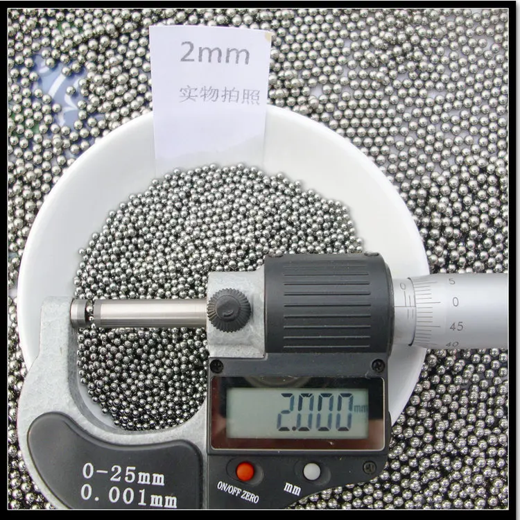 500 Stück hochpräzise G10-Stahlkugeln, Durchmesser 4, 4,5, 4,763, 5, 5,556, 6,35, 6,5, 6,747, 7,144, 8,731 mm, Kugelgewindespindel aus Lagerstahl – Detail 1