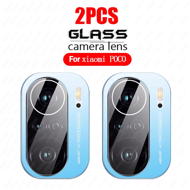 

2PCS Poco X3 NFC Pro F3 Back Camera Lens Protective Glass on For xiaomi Poco X3 m3 Tempered Glass PocoX3 lens screen Protective