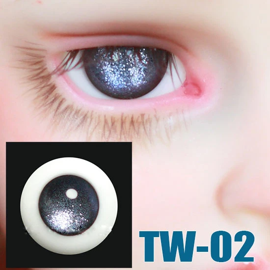 

Bjd Doll eyes shining No Eye pupil hand made glass safety eyes for 1/3 1/4 BJD SD DD MSD doll eyes doll accessories TW-02