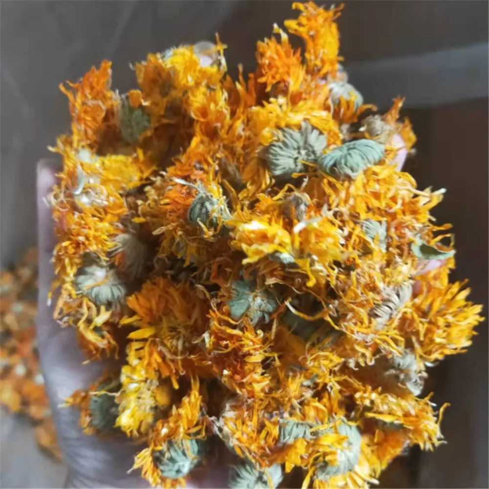 100G Dried Calendula Flowers Whole Natural Flowers for Gift Free Shipping Dried Calendula Officinalis Flower Buds&Marigold