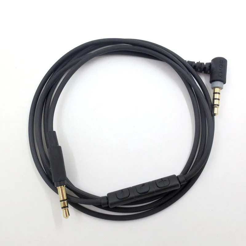 Penggantian Audio AUX 3.5Mm Male To Male Kabel untuk Sony MDR-10R MDR-1A XB950 Z1000 Headphone Kabel Headset Kawat Remote mic