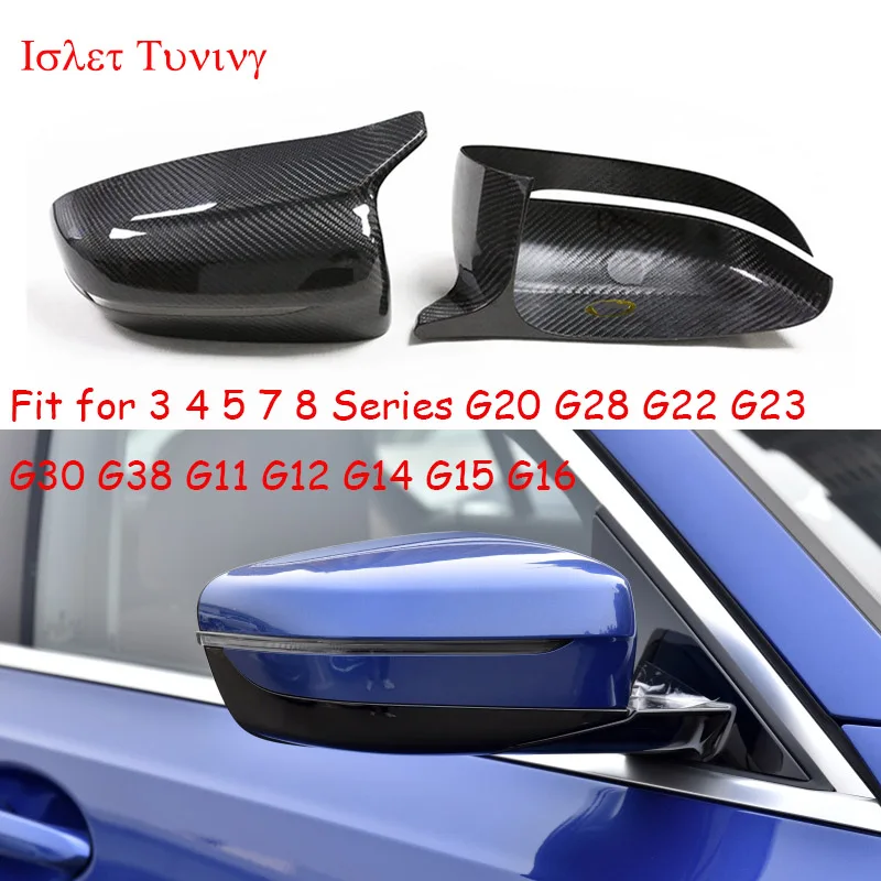 G20 G30 M look Add on Side Door Rearviews Caps for BMW 3 4 5 7 8 Series G20 G28 G22 G23 G30 G38 G11 G12 G14 G15 G16 Mirror Cover