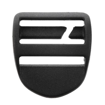 웨빙 스트랩용 플라스틱 슬라이드 버클, 캠핑 하이킹 배낭 가방, 4 바, 25mm