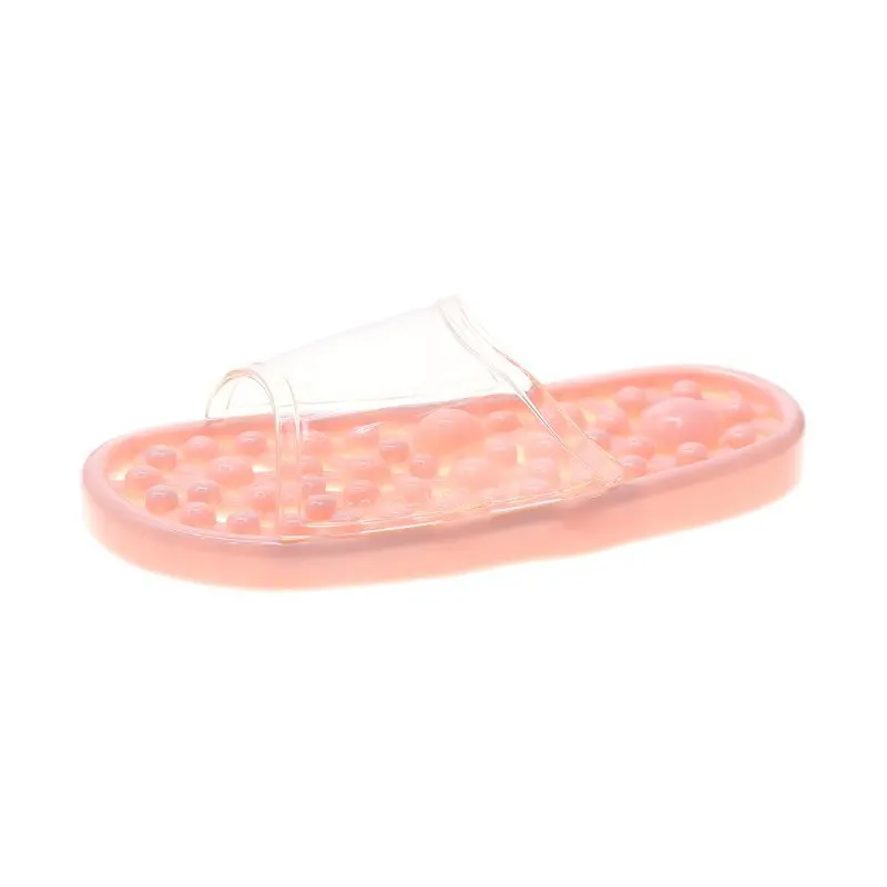 

Jelly Slippers Women 2021 Summer Sandals Couple Candy Colors Transparent Casual Sandals Male Flat Beach Slides Zapatos Mujer
