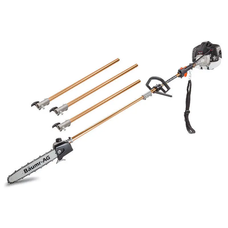 New Model 52CC Pole Chain Saw,Long Reach Petrol Saw,Pole Pruner with 3PCSX80CM Extension as Bonus