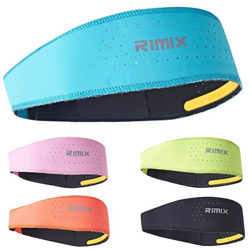 RIMIX Sports Antiperspirant Headband Breathable Sweatband Sports Headband Antiperspirant Belt for Running Cycling