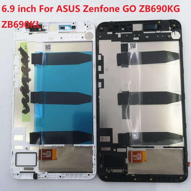 

7 INCH Original Parts For ASUS Zenfone GO ZB690KG ZB690KL LCD Display Touch Screen Digitizer Sensor Assembly with Frame