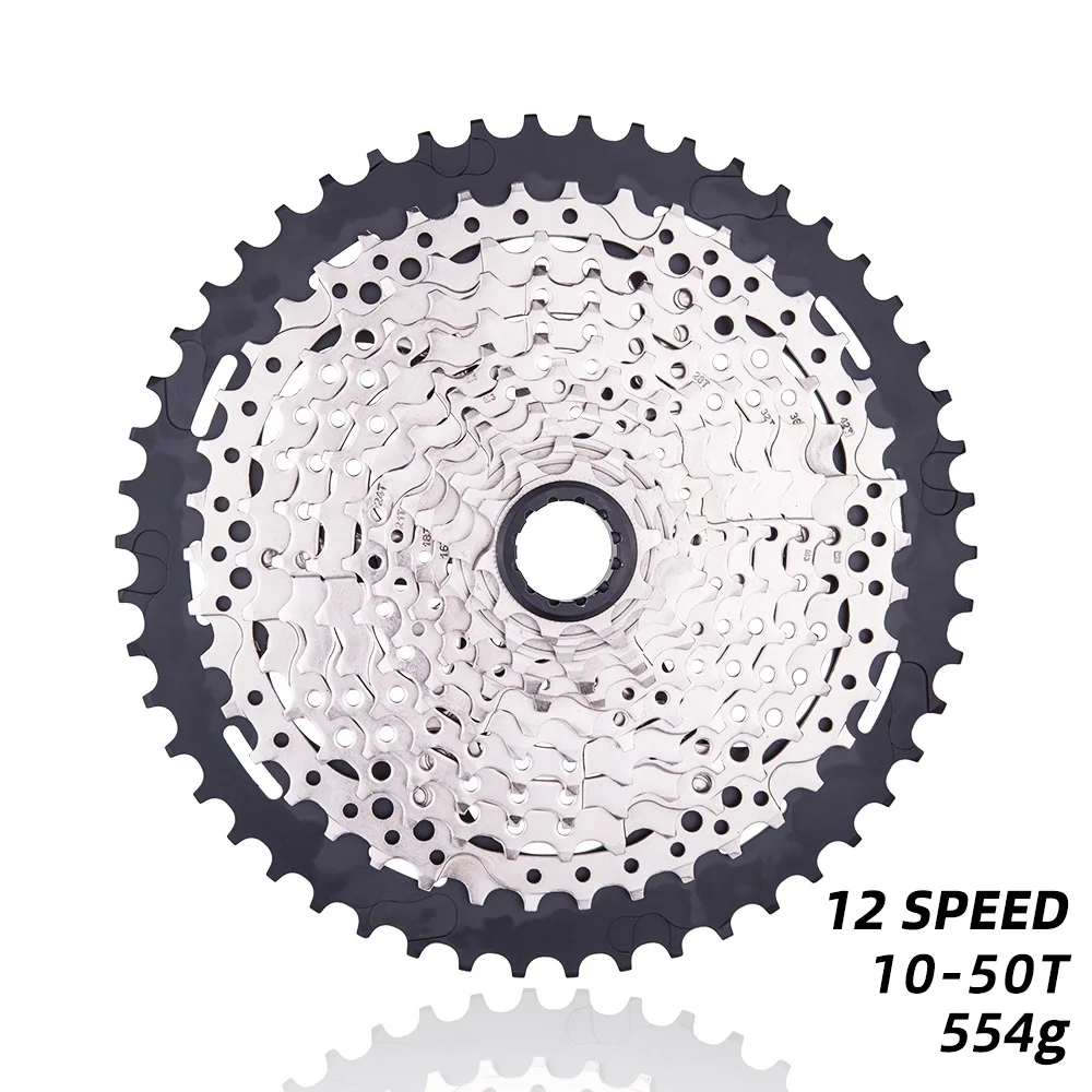 

12 Speed MTB 10-50T L Micro Cassette Mountain Bike M6100 12s Cassette 12v k7 Sprocket Fit For MS hub body M7100 m8100