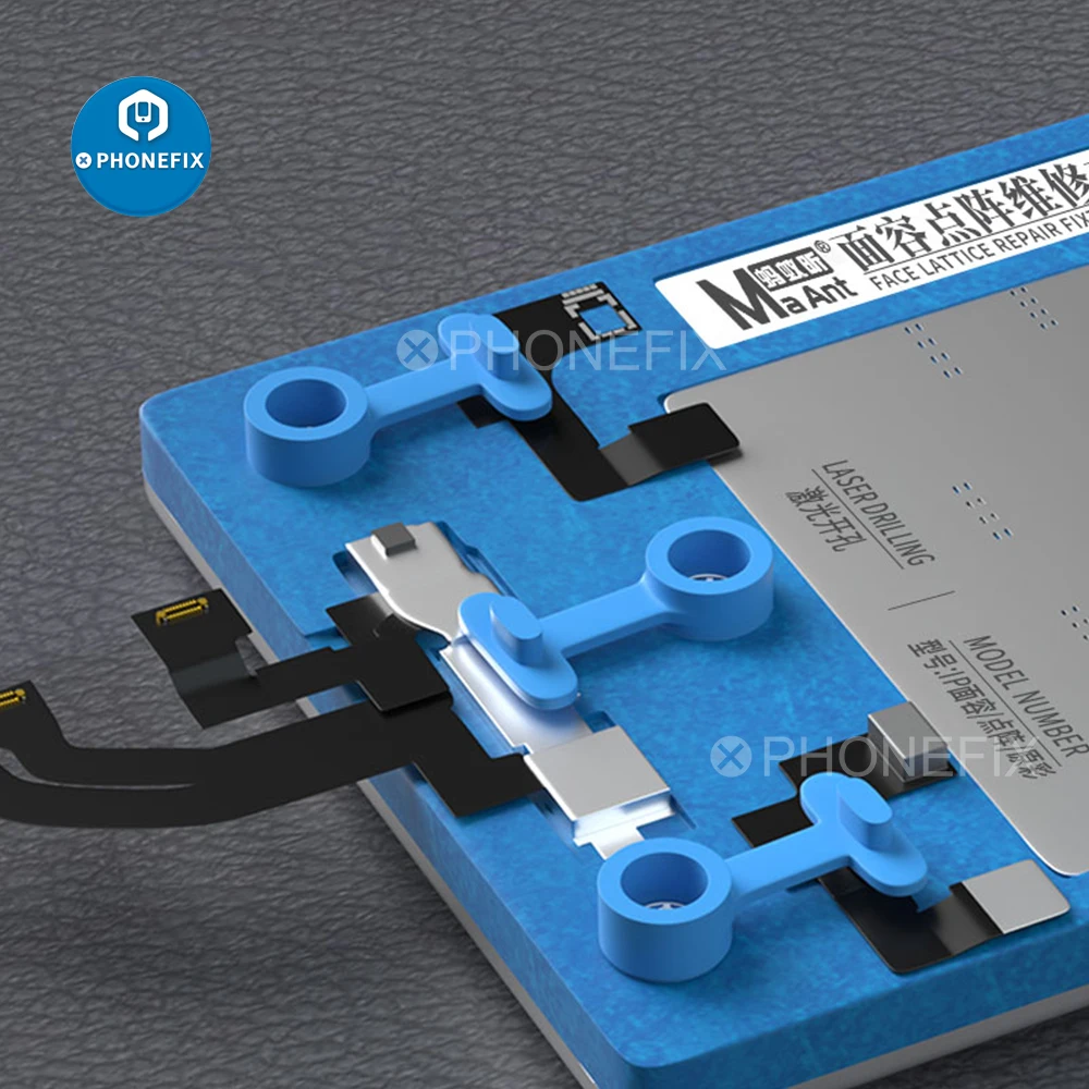 Maant Dot Matrix Detection For Iphone X-11 Pro Max Face ID Reballing Repair Fixture Face Lattice Repair Tin Planting Platform