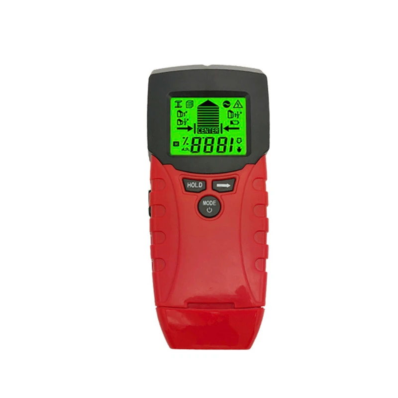 Free Shipping Wall Detector Digital High Accuracy Metal Detector Portable Wood Moisture Detector Measuring Meter Tool TM100