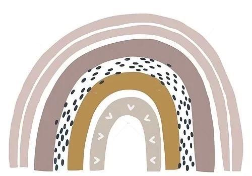 Boho Rainbow dekoracje urodzinowe tło różowa kochanie dziewczyna Baby Shower fotografia imprezowa tło Photo Studio Banner