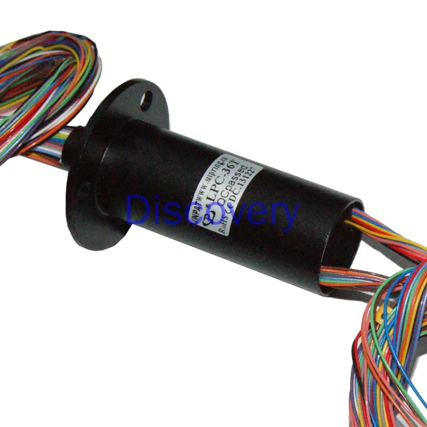 Hat Type [2Ax6/12/24/30/36] Through-hole Slip Ring Motor Precision Electronic Device Conductive Slip Ring