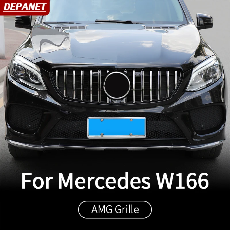 grill trim for Mercedes gle w166 350 320  gls x166 450 500 550 accessories