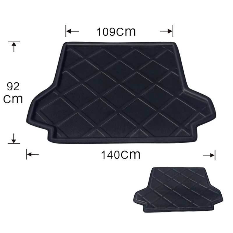 For Renault Koleos / Samsung QM5 2007 - 2015 Car Rear Boot Cargo Liner Tray Trunk Luggage Floor Mats Carpets Pad 2012 2013 2014