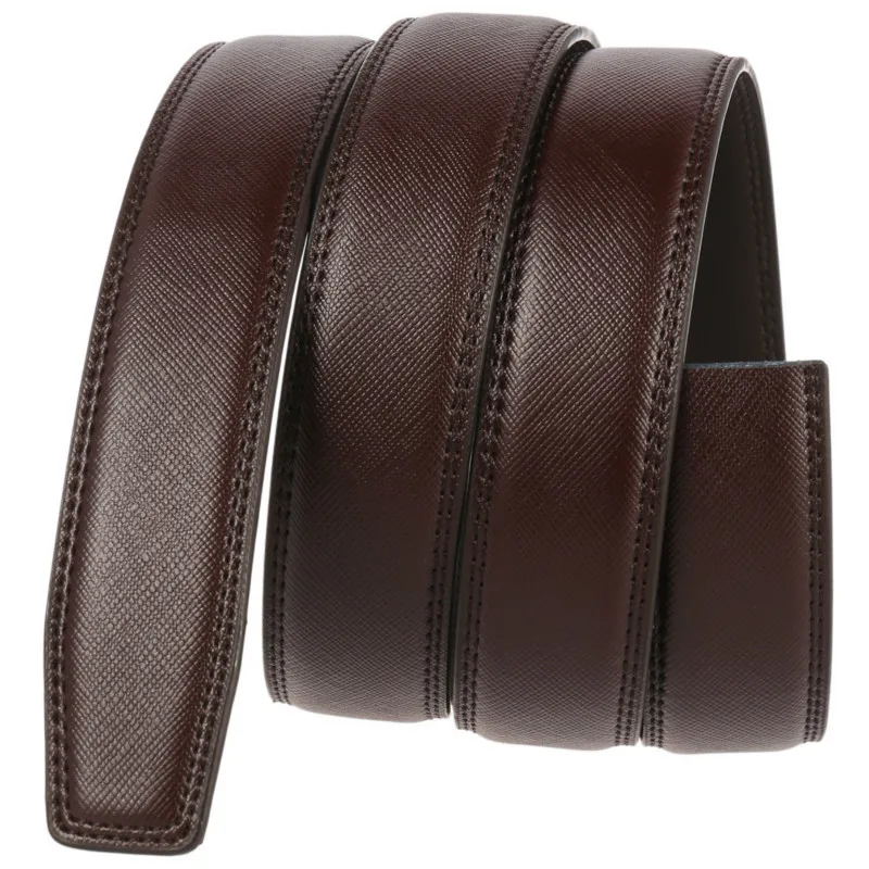 new Luxury Brand Belts for Men High Quality Male Strap Genuine Leather Waistband Ceinture Homme,No Buckle 3.1cm LY131-3303