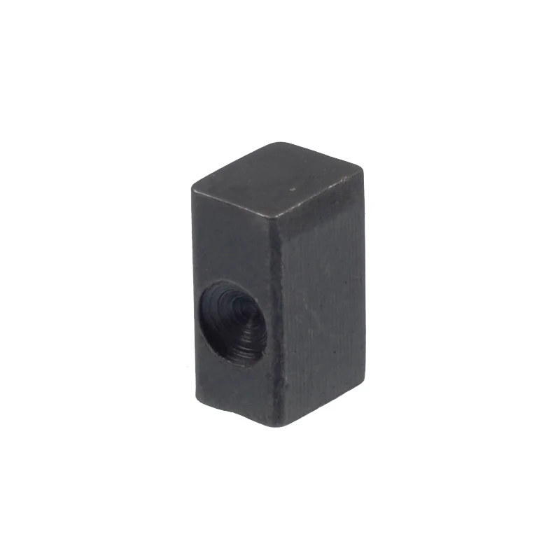 100pcs Electric Guitar Tremolo Bridge String Saddle Clamp Pressure Lock String Insert iron Block for Electric Guitar 8.15X4X5MM view 3