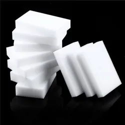 100pcs 100 x 60 x 10mm Melamine Sponge Magic Sponge High Density Eraser Home Cleaner Cleaning Sponges for dish Kitchen