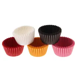 1000pcs 25x21mm Mini Cupcake Liner Cupcake Paper Baking Cup Muffin Cases Cake Mold Small Cake box Cup Tray Decorating Tools