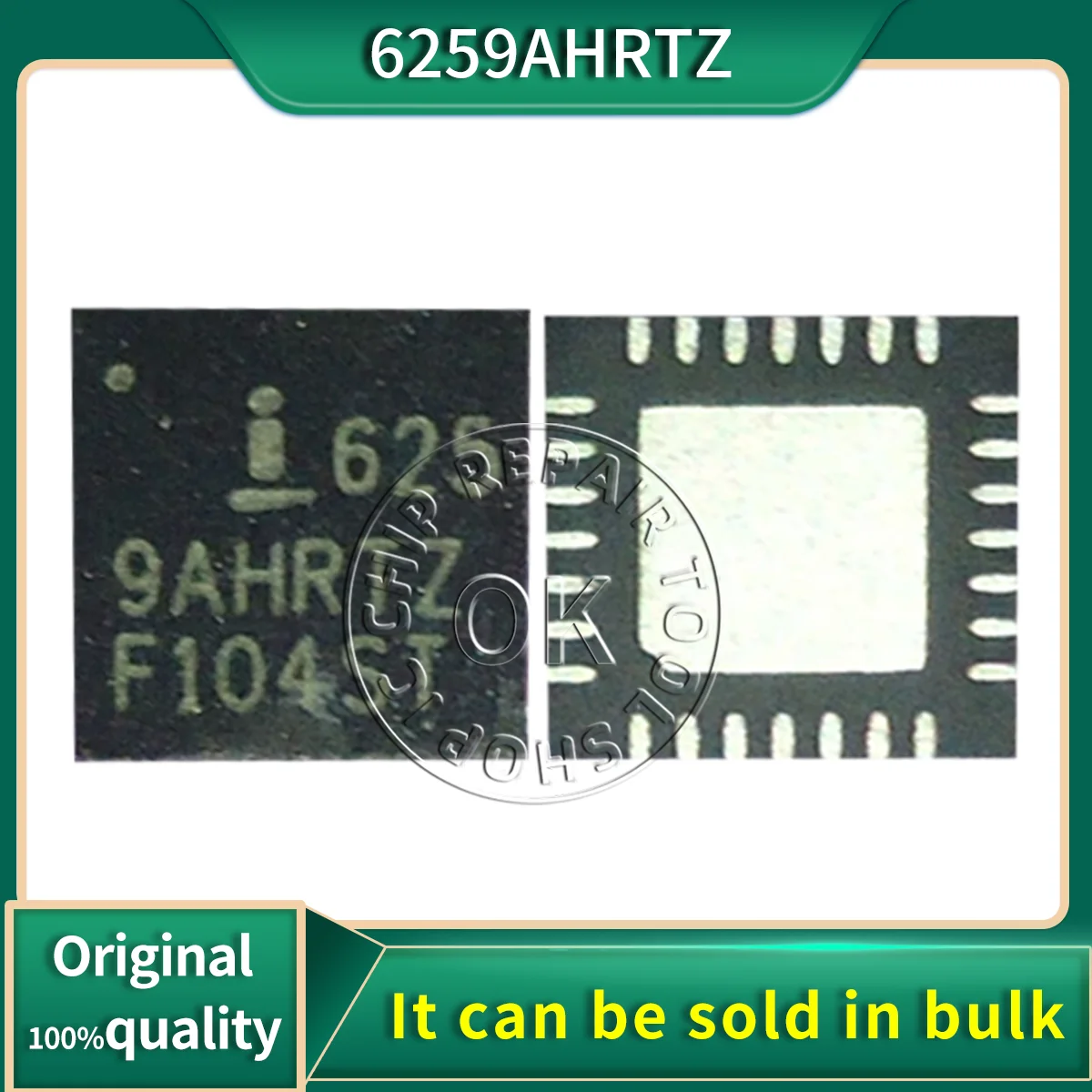 

10pcs I6259HRTZ 6259HRTZ 6259 6259AHRTZ ISL6259 ISL6259A QFN-32 9AHRTZ for Macbook Pro/Air Power chip IC
