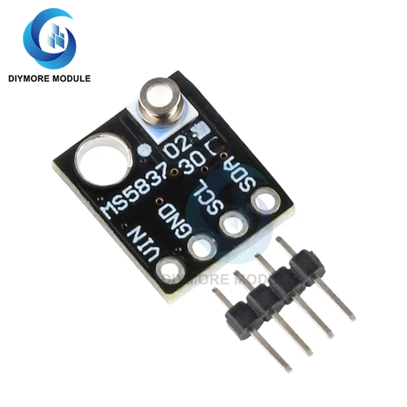 GY-37 MS5837 02BA 30BA High Precision Gas Liquid Waterproof Pressure Sensor Module I2C Interface 24Bit Integrated Digital Sensor