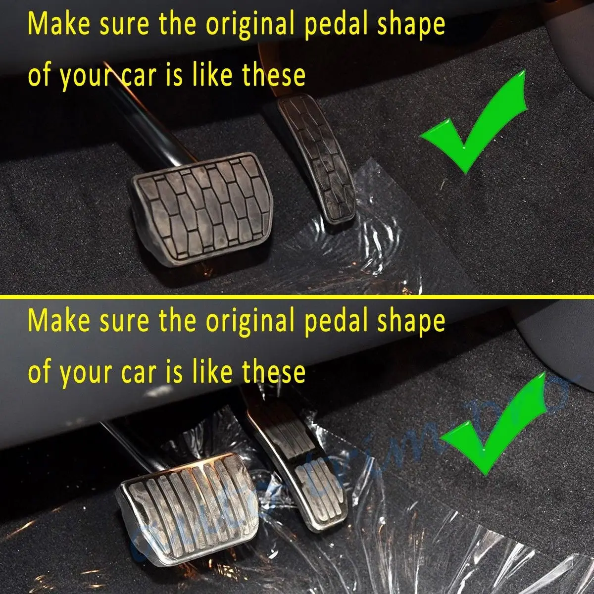 Car Brake Fuel Gas Pedal Fit For Jaguar XE XF F-Pace Range Rover Evoque Discovery Sport Gas Accelerator Pad Accessories