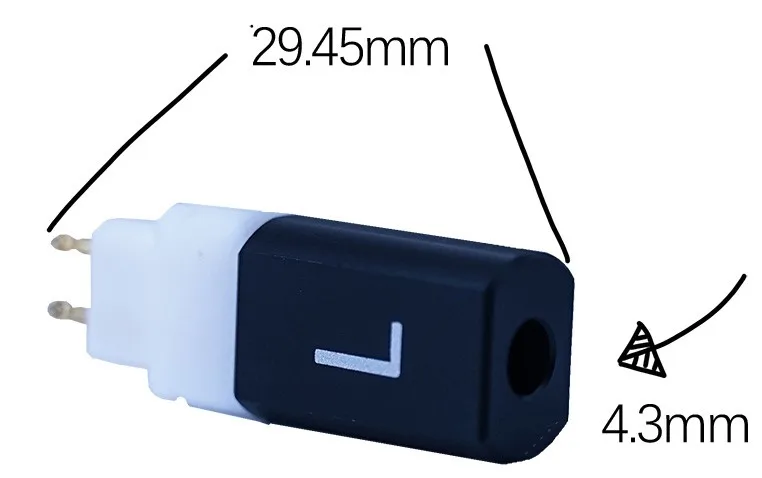 Dream 커넥터 헤드폰 이어폰 플러그, HD800S, D1000, HD600, HD650, DIY용 금도금, 2 핀, 2 핀 납땜, HD800 * 1 쌍