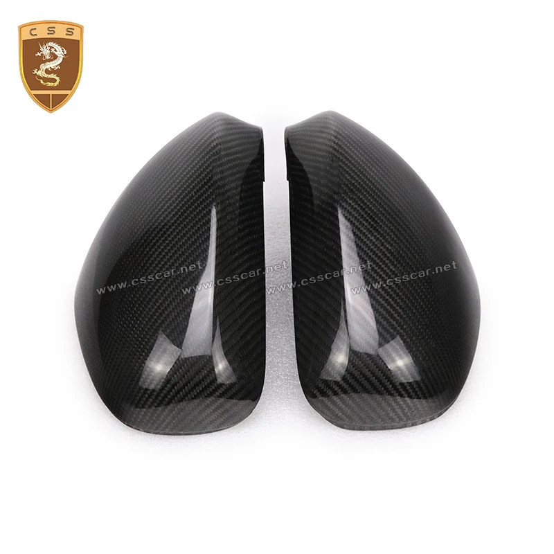 Full Carbon Fiber Mirror Cover For Maserati GranTurismo GranCabrio GTS Style Cover Parts dry carbon rearview mirror shell 00411