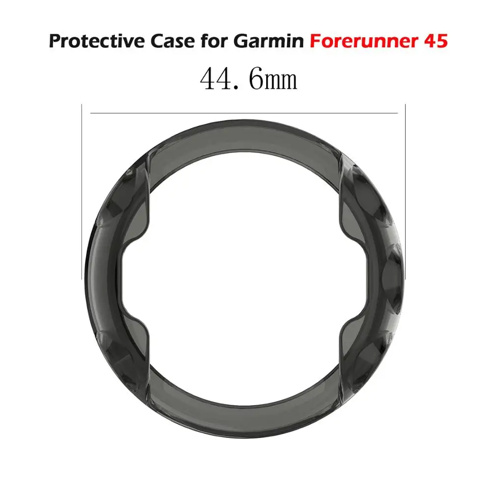 สำหรับ Garmin Forerunner 45 Swim2 Ultra-Thin TPU Protector สำหรับ Garmin Forerunner 45 S สมาร์ทนาฬิกาปกป้องขาย