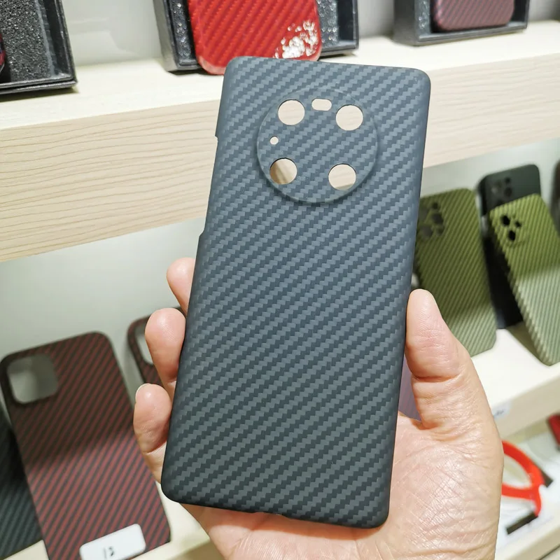 CF Skin Carbon fiber phone case For HUAWEI Mate40 Pro Fully enclosed protective shell Aramid fiber material