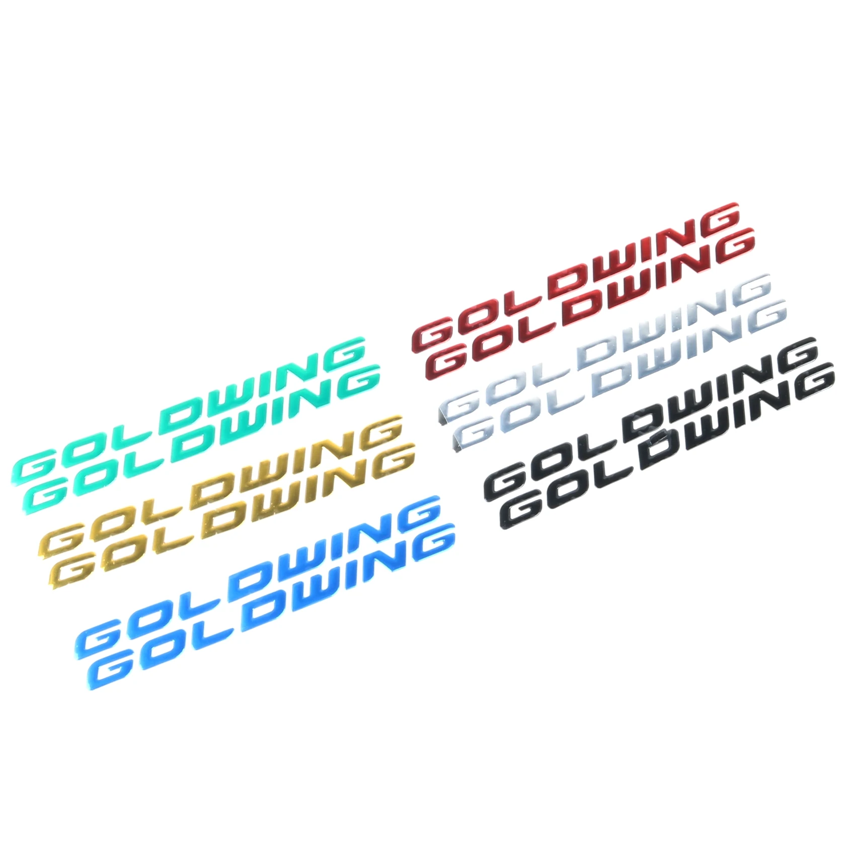 

Motorcycle 3D Sticker Vinyl Decal Badge GOLDWING Stickers For HONDA GL1800 F6B