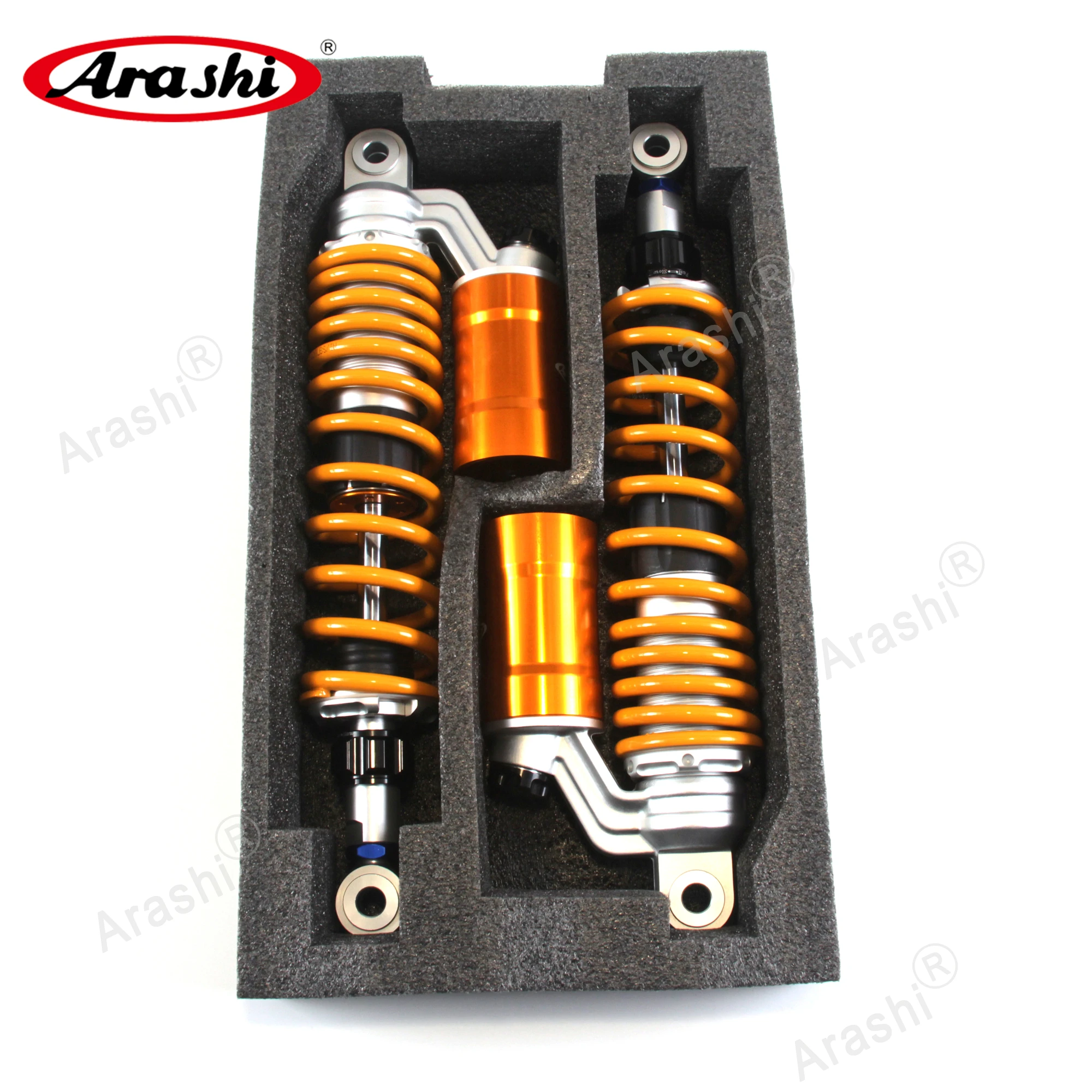 ARASHI 360mm / 14'' Rear Suspension Motorcycle Adjustable Nitrogen Shock Absorber KAWASKI ZRX1100 ZRX 1100 1997 1998 1999