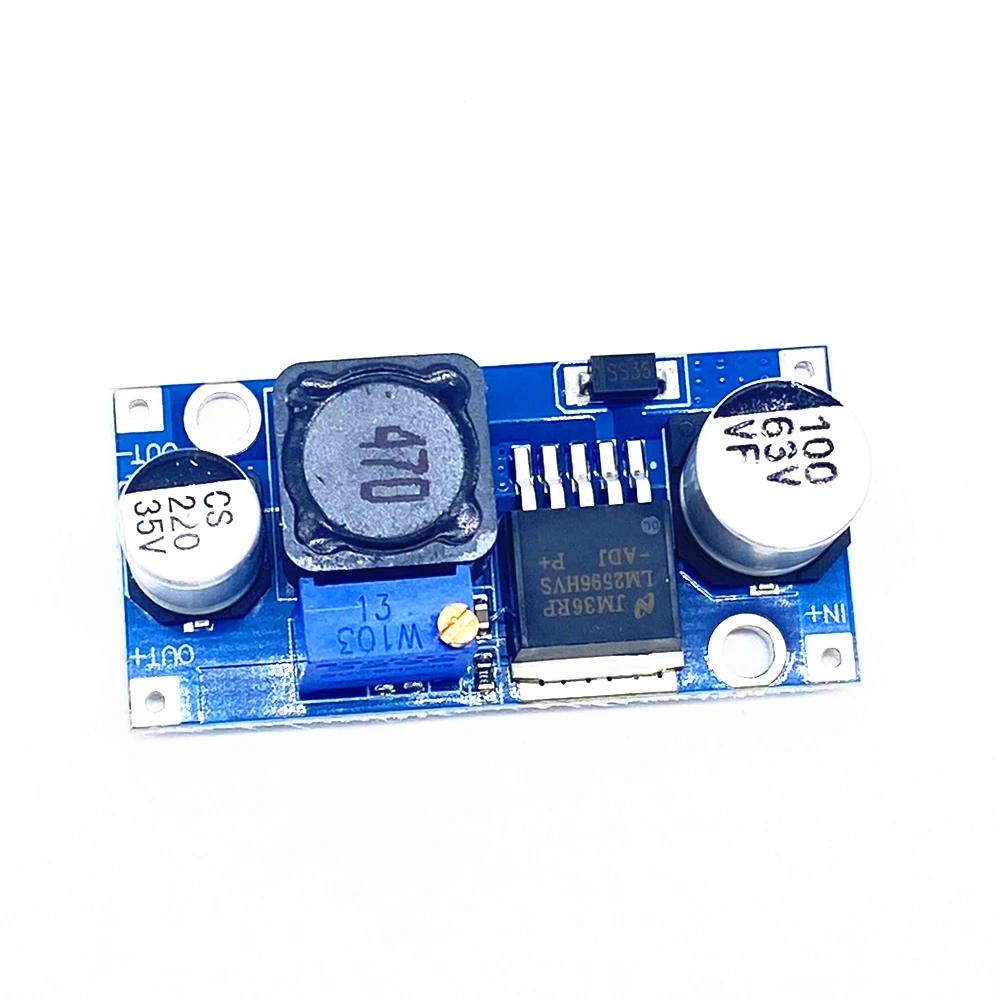 LM2596HVS 4.5-48V LM2596HV DC Voltage Regulator Power Converter Car Charger Vehicle DIY Step-down Module