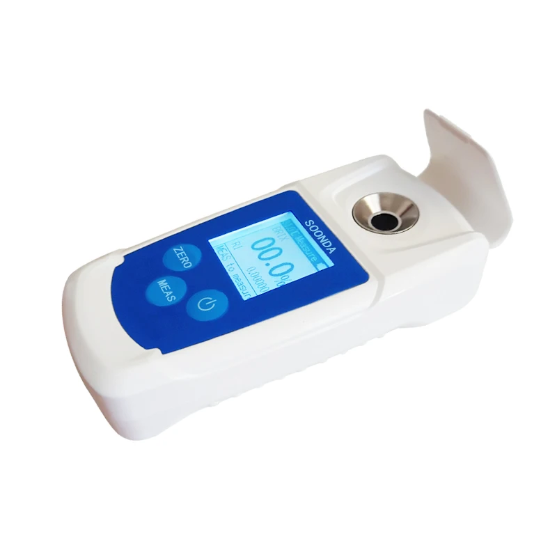 Digital Brix Meter Refractometer Fruit Juice Drinks Sprite Beverage Sugar Tester Meter Suger Content Measuring Instrument 55%93%