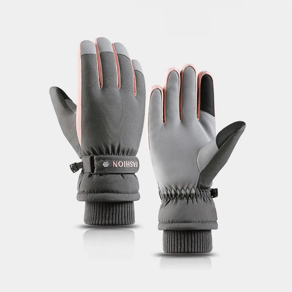 

Спорт на открытом воздухе утолщенные водонепроницаемые перчатки для верховой езды с сенсорным экраном теплые лыжные перчатки