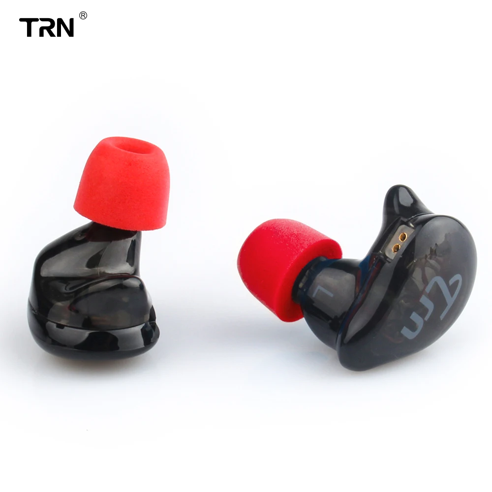 TRN 3Pairs (6pcs) Earphone Memory Cotton Earmuffs  Rebound Earplugs PU Sponge Memory Sponge Earphone Eartips V90 MT1 ST1 BA15