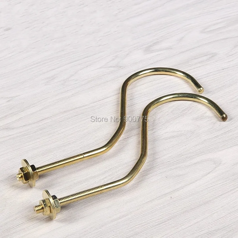 8mm Brass hook for billiard table 1 pair billiard supplies Snooker Table parts E3690-12