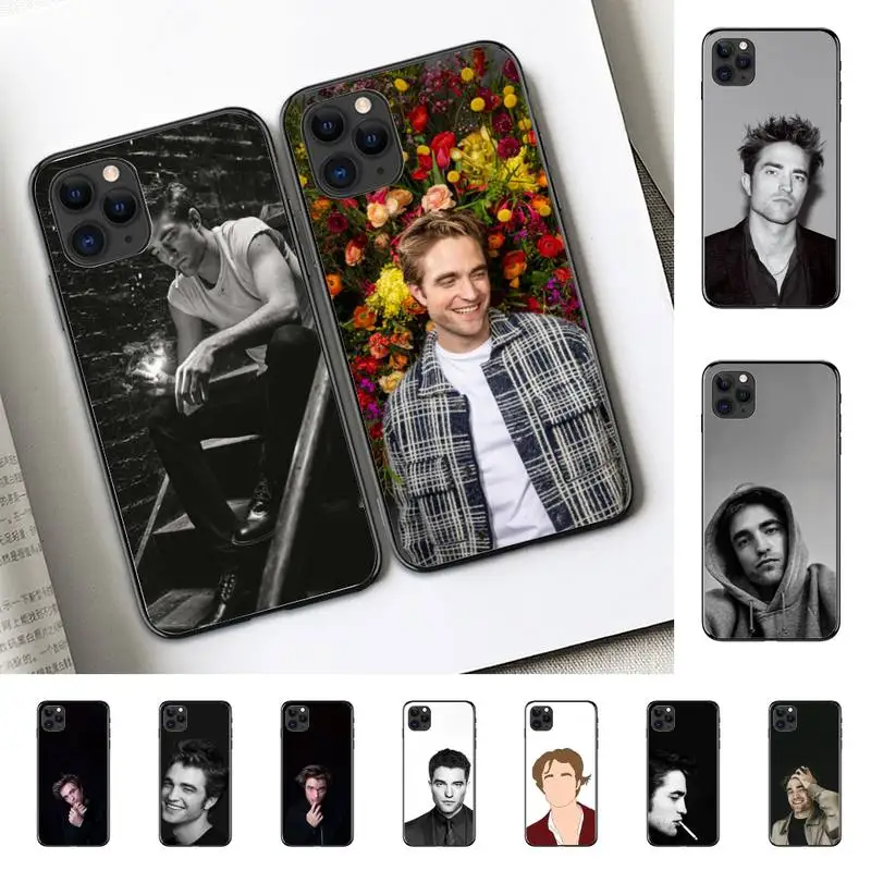 Yinuoda Robert Pattinson Phone Case for iPhone 11 12 13 mini pro XS MAX 8 7 6 6S Plus X 5S SE 2020 XR cover