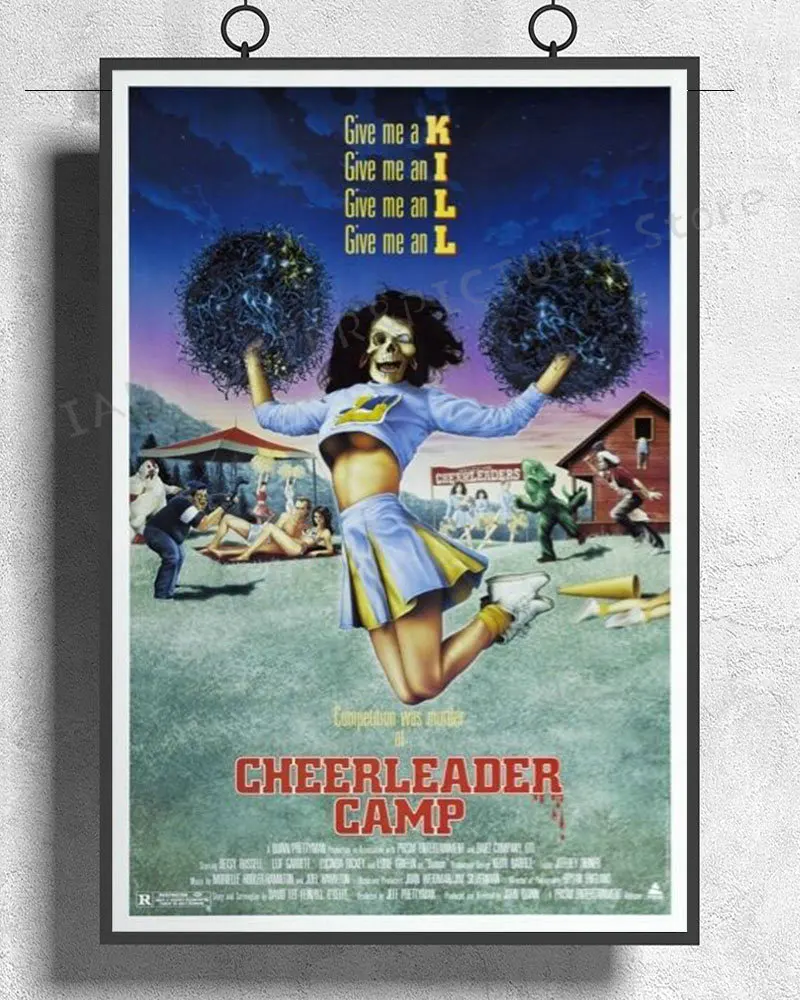 NJ703 CHEERLEADER CAMP Movie Classic Horror Wall Sticker Silk Poster Art Home Decoration