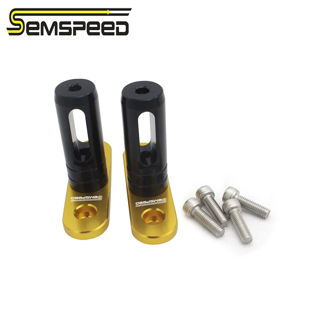 Semspeed para yamaha universal luz de nevoeiro suporte para yamaha frente fender luz titular yzf r1 r1m r1s r6 r6m r6s mt01 mt10 fz10