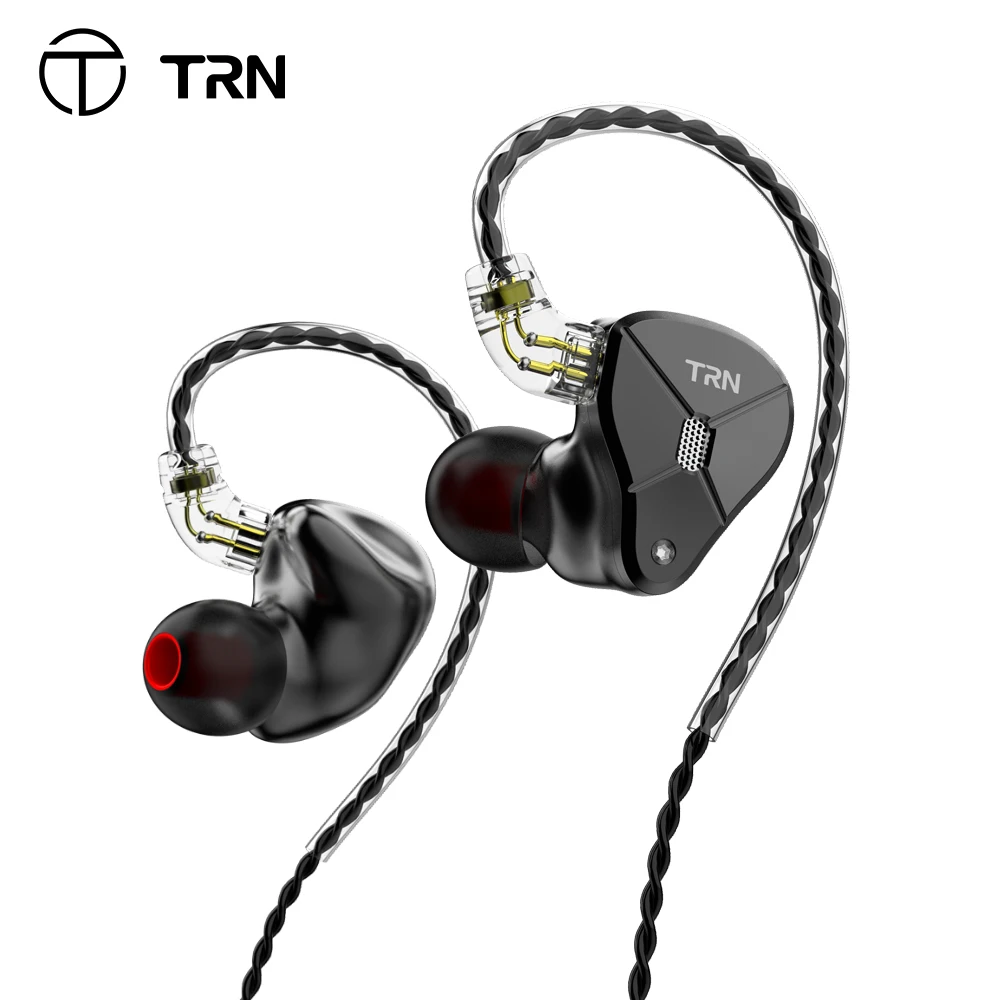 

TRN BA5 10BA Driver Unit In Ear Earphone 10 Balanced Amarture HIFI DJ Monitor Earphone Earbuds With QDC Cable TRN V80 BT20XS