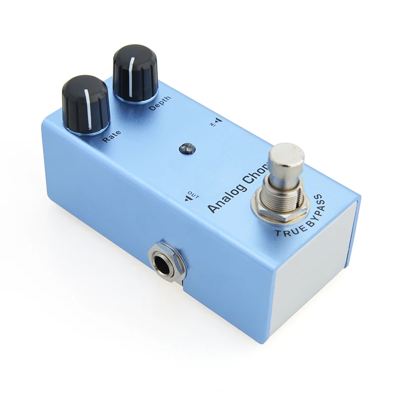 E-Gitarren-Pedal: Vintage Overdrive/US Dream/Classic Chorus/Vintage Phase/Tremolo/Analog Delay/Digital Delay/Ultimate Drive
