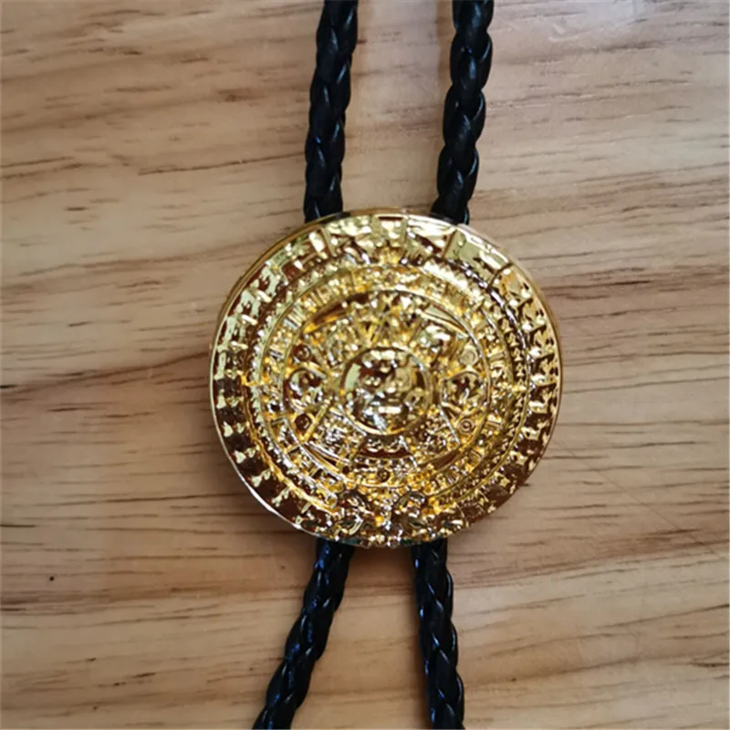 New Mexico Aztec Mayan Solar Calendar bolo Tie bolo Tie