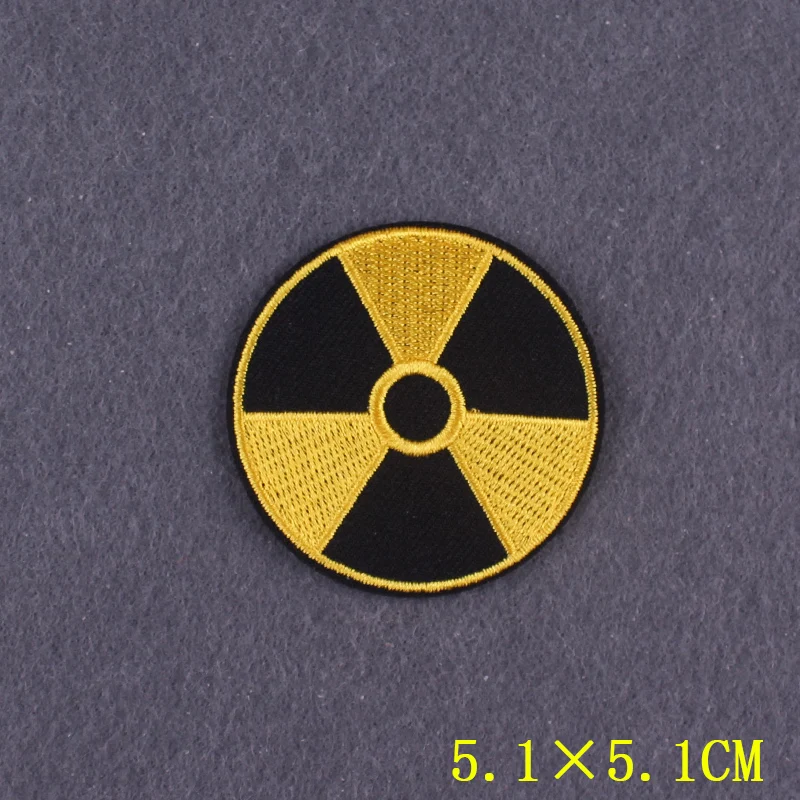STALKER parche bordado de hierro nuclear para ropa táctica