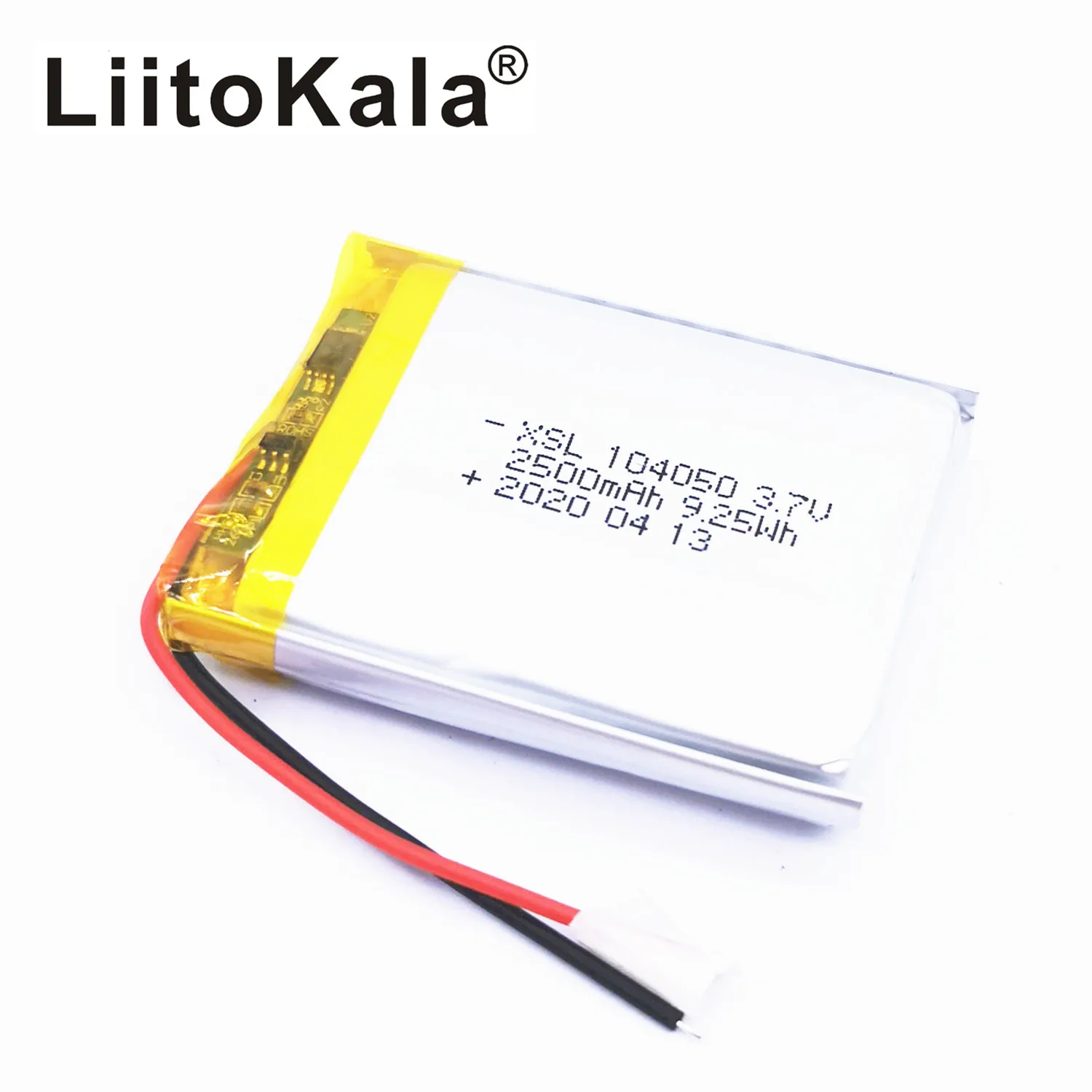 XSL 3.7V 104050 2500mah akumulator litowo-jonowy polimerowe baterie Li Po na lampa na energię słoneczną Bank Radio GPS